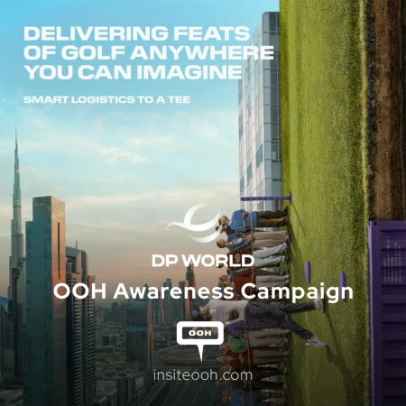 DP World Tour Brings The Power of Global Golf with Tommy Fleetwood in Dubai's OOH