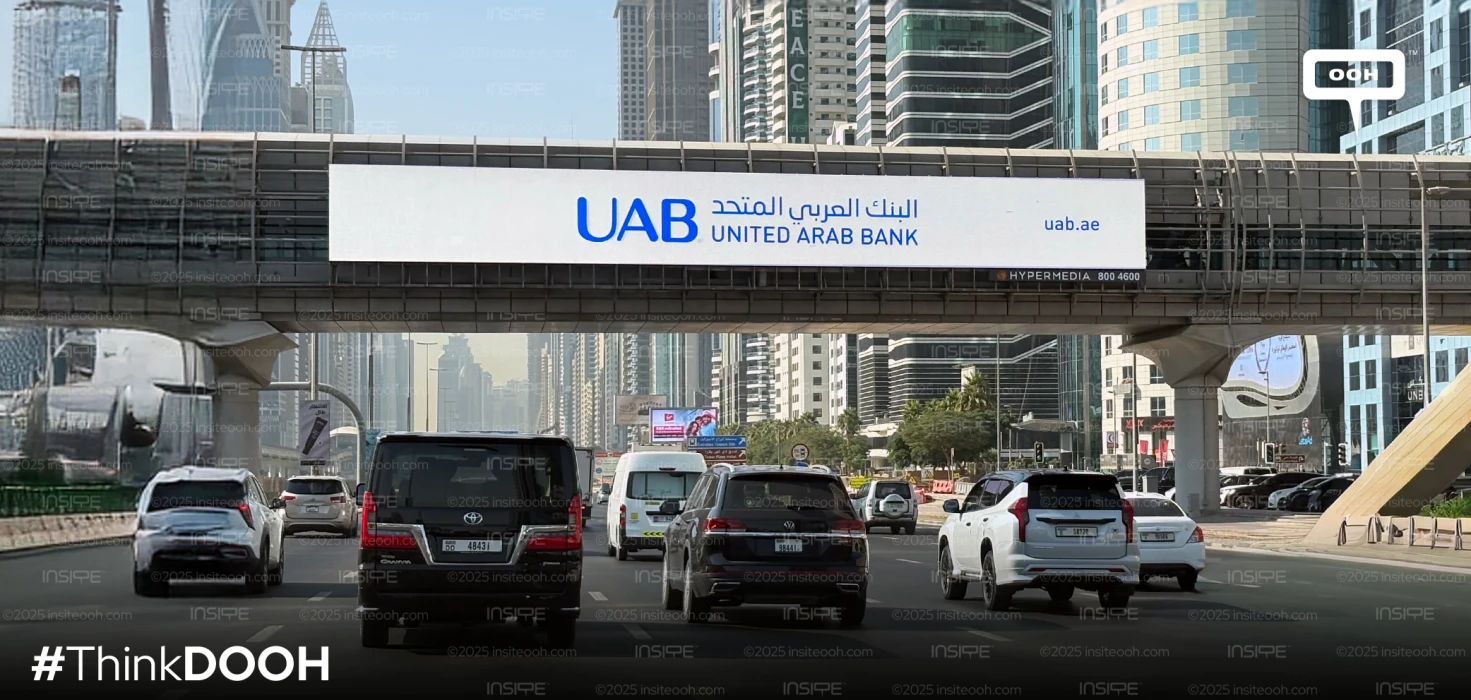 United Arab Bank Enhances its Presence with a High-Impact DOOH Campaign Across the UAE