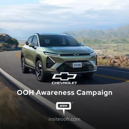 Chevrolet Drives a New Era of Efficiency on UAE Billboards with the All-New Captiva PHEV