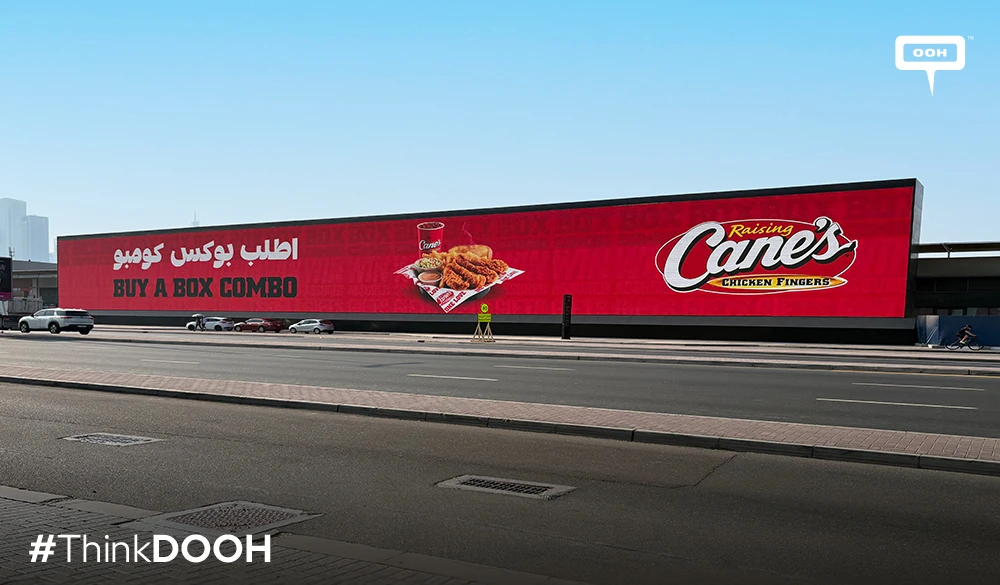 Raising Cane's Celebrating 10 Years of Flavor Across Dubai’s D/OOH Scene