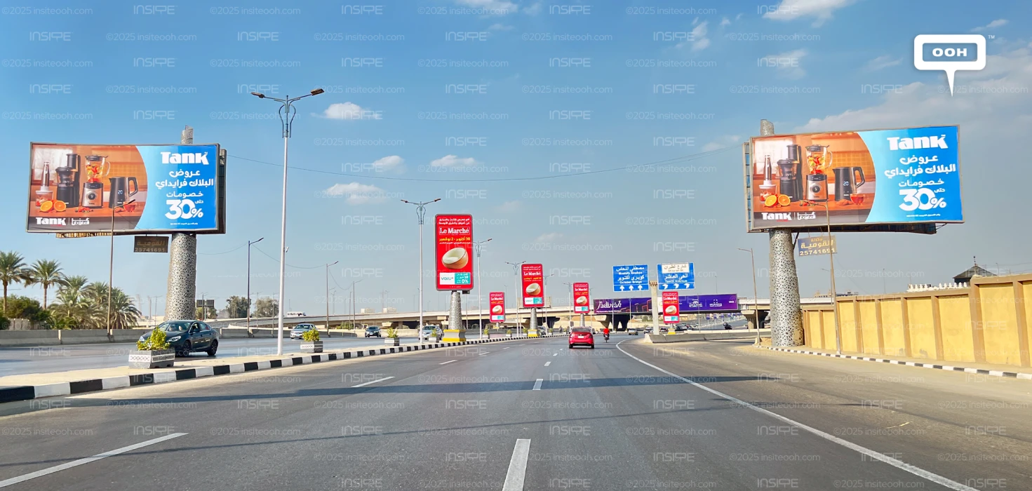 Tank Water’s New OOH Turns Cairo’s Billboards Into a Stage for Everyday Home Innovation