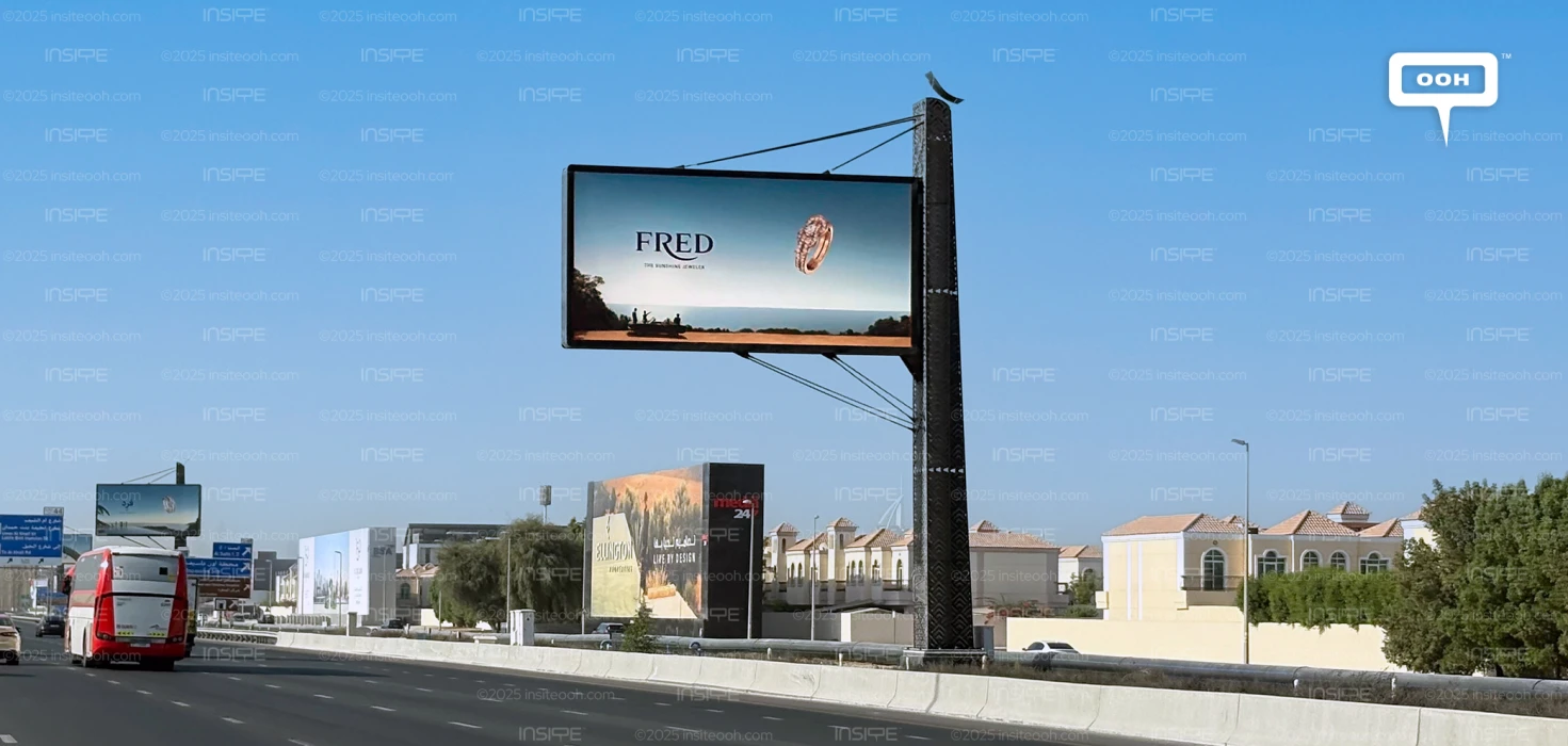 FRED Flickering on Dubai Billboards with New OOH Campaign