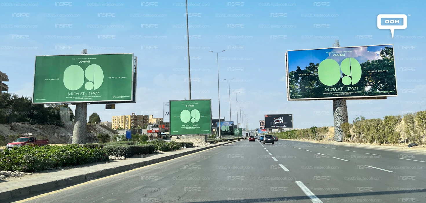 Miqaat Developments Teases 'O Nine' in Sleek Outdoor Reveal Campaign Across Cairo