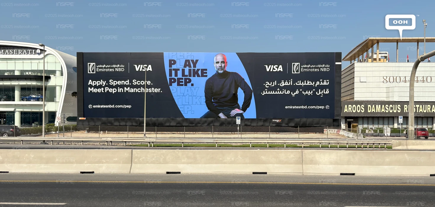 Play It Like Pep: How Emirates NBD Turned UAE’s Billboards Into a Winning Stadium Moment