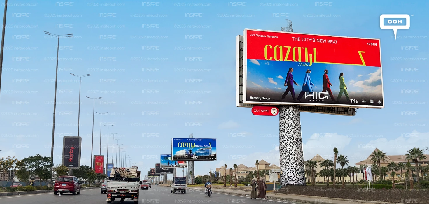 Cairo’s Billboards Presents The City’s New Beat: Caza Mall