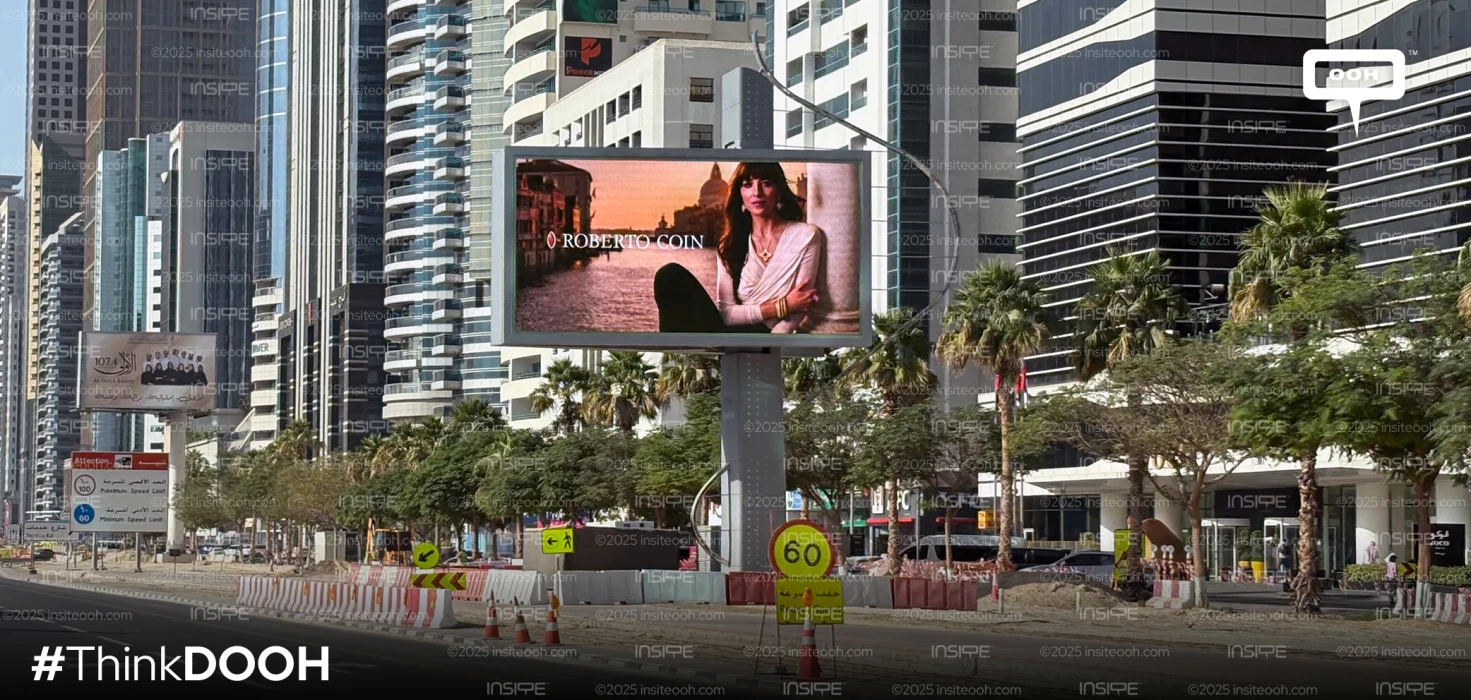 Roberto Coin's Latest DOOH Campaign Captures Dakota Johnson's Enchanting