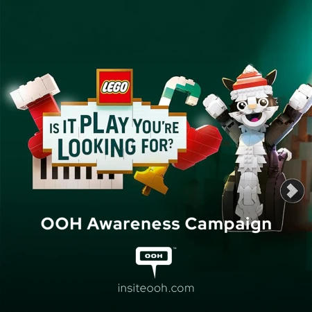 LEGO Transforms UAE Billboards into Playful Worlds with Its New Creative Outdoor Concept