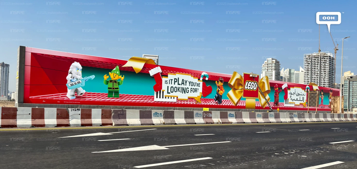 LEGO Transforms UAE Billboards into Playful Worlds with Its New Creative Outdoor Concept