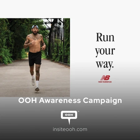 New Balance Hits the Ground Running in Dubai with an OOH Campaign