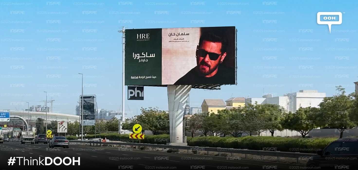 Salman Khan Graces the DOOH Screens as Celebrity Guest for the “Sakura Gardens” Launch