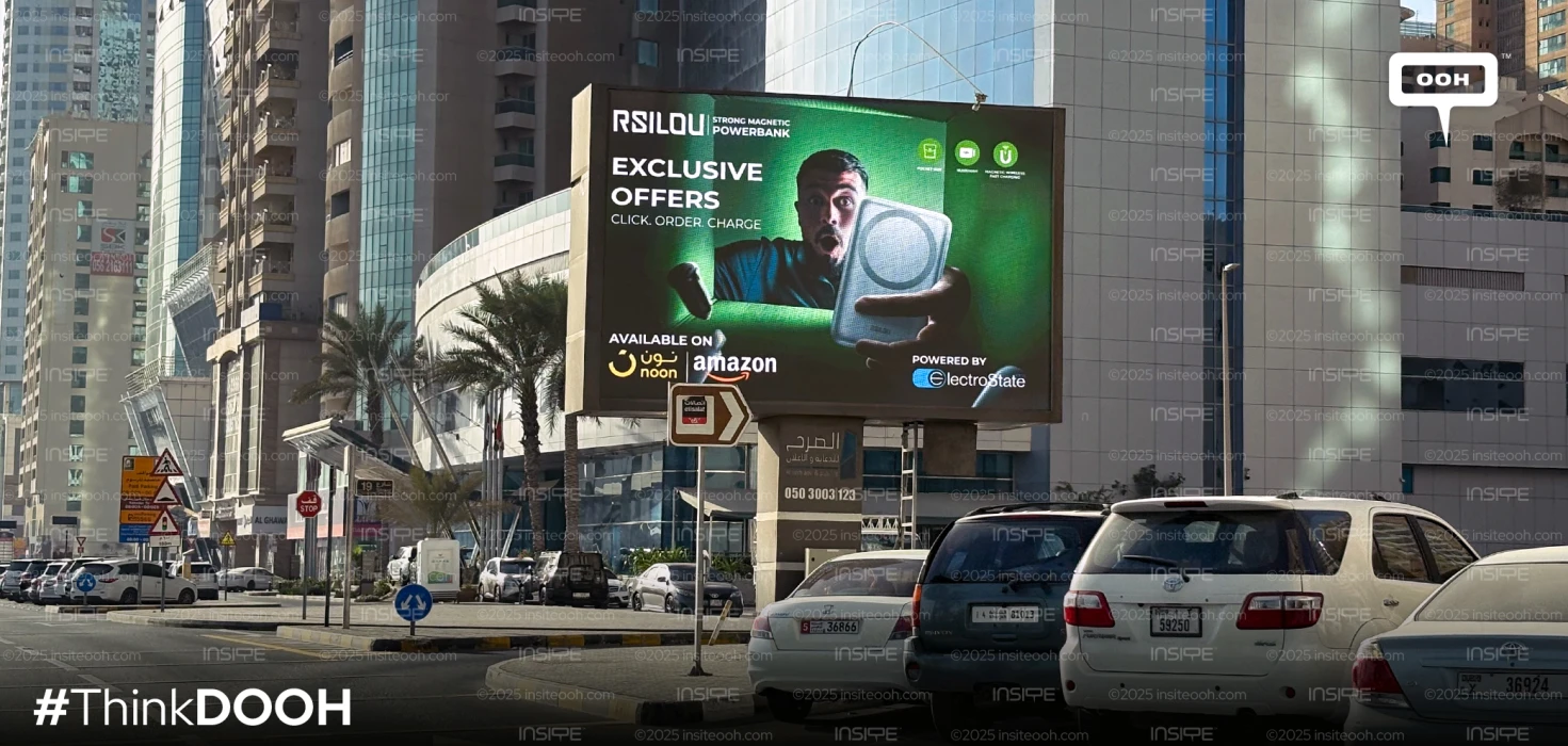 Rsilou Power Banks DOOH Campaign Promote Power and Speed