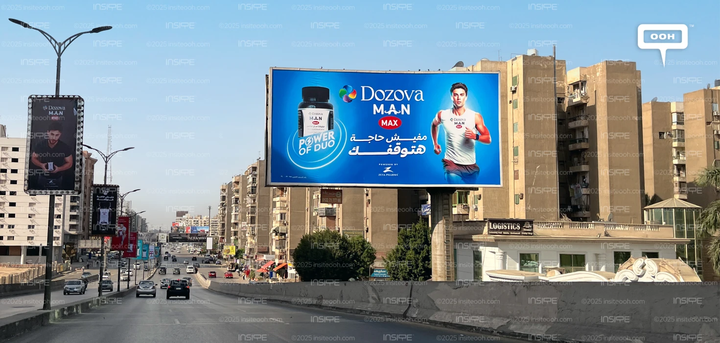 Dozova’s OOH Campaign Promotes a Non-Stop Active Life for Men and Women