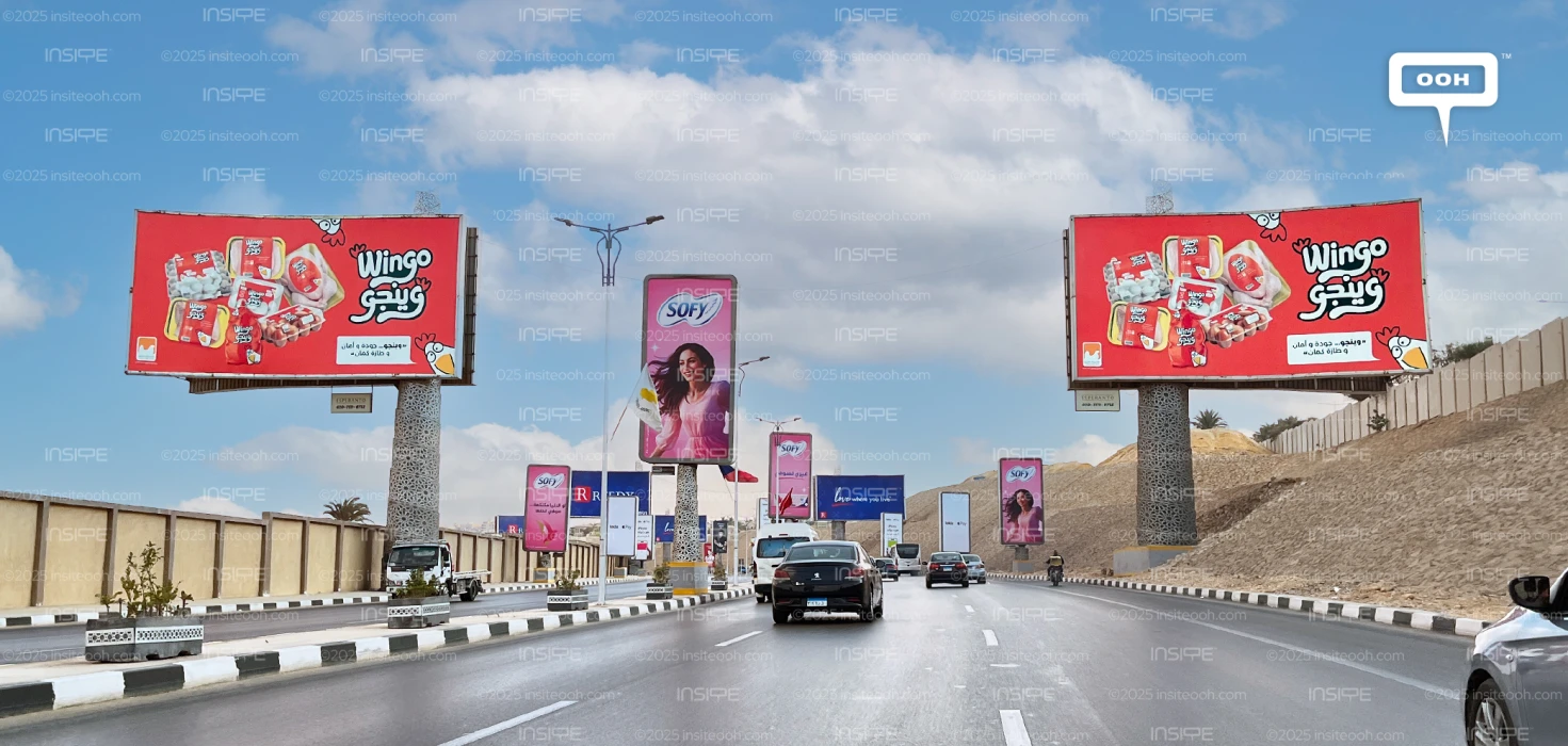 Wingo Takes Over Cairo’s Billboards with a Fresh, Playful Twist from Egypt Poultry