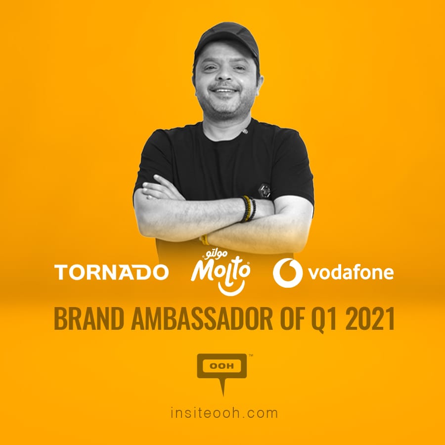 Henedy, Al-Araby's Supervisor vs Molto's Rapper, and Vodafone Exotic Characters are bossing Cairo's OOH