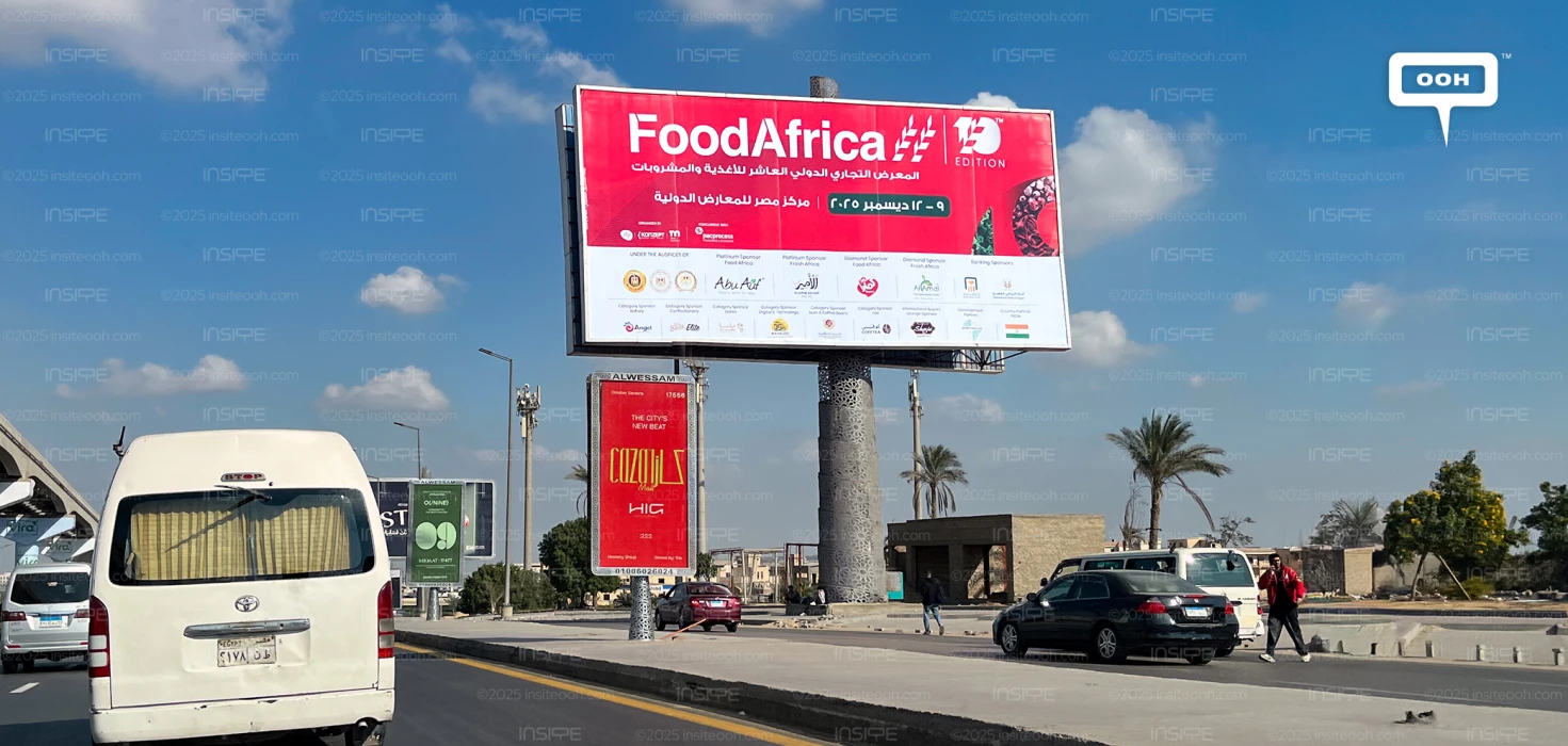 The 10th Edition of Food Africa Expo Grabs Attention with Bold Red Billboards