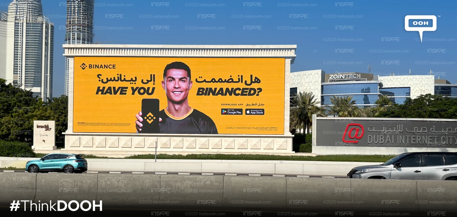 Binance Goes Live on UAE Digital Screens with Ronaldo Front and Center