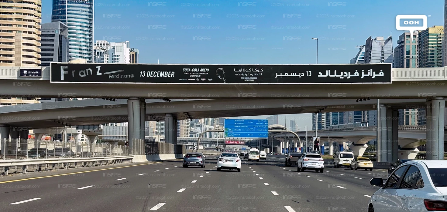 Franz Ferdinand Turns UAE’s Billboards Into a Pulse of Anticipation