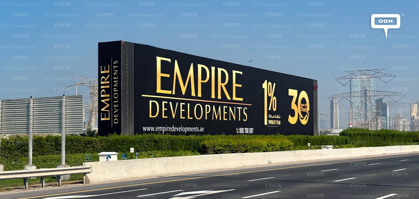 Empire Developments Commands the Skyline with a Bold New Billboard Campaign