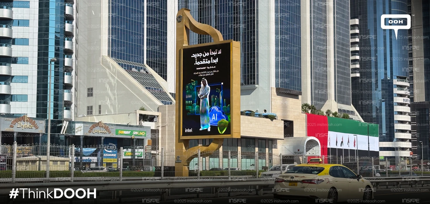 Intel Brings a Future-Forward AI Message to Dubai’s DOOH