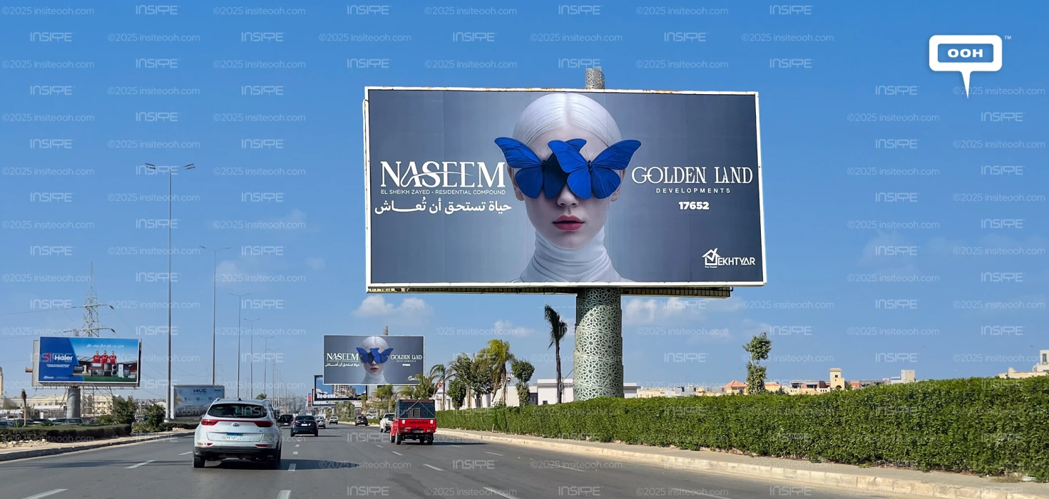 Naseem by Golden Land Developments Promises the Life You Deserve to Live on Billboards