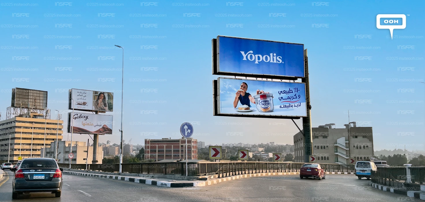 D/OOH Has Never Been Creamier — Yopolis Cream Cheese Makes a Bold Appearance