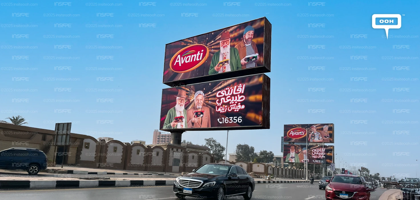 Samy Maghawry Champions the Natural Taste of Avanti Cheese on OOH