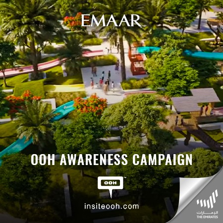 EMAAR announces "Dreams begin here" through Dubai shiny billboards