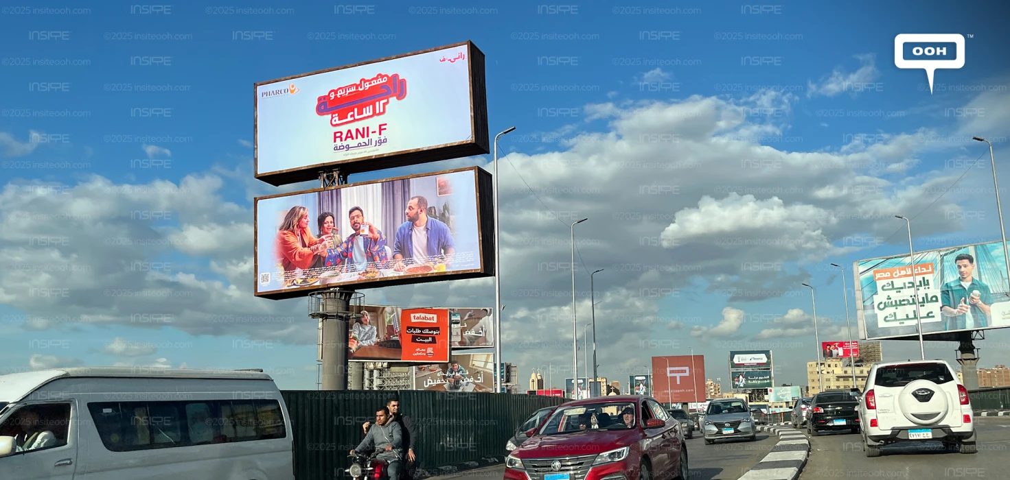 Here’s to 12 Hours of Relief — RANI F Takes Over OOH With a No-Heartburn Promise feat. Mostafa Abo Sriea