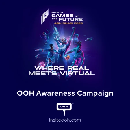 Games of the Future Introduces Phygital Sport Through a High-Impact Dubai OOH Campaign