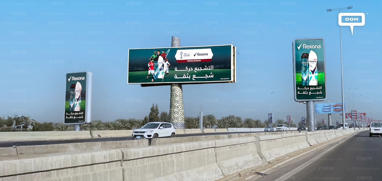 Cheer with Confidence: Rexona Powers an Energetic AFCON OOH Campaign