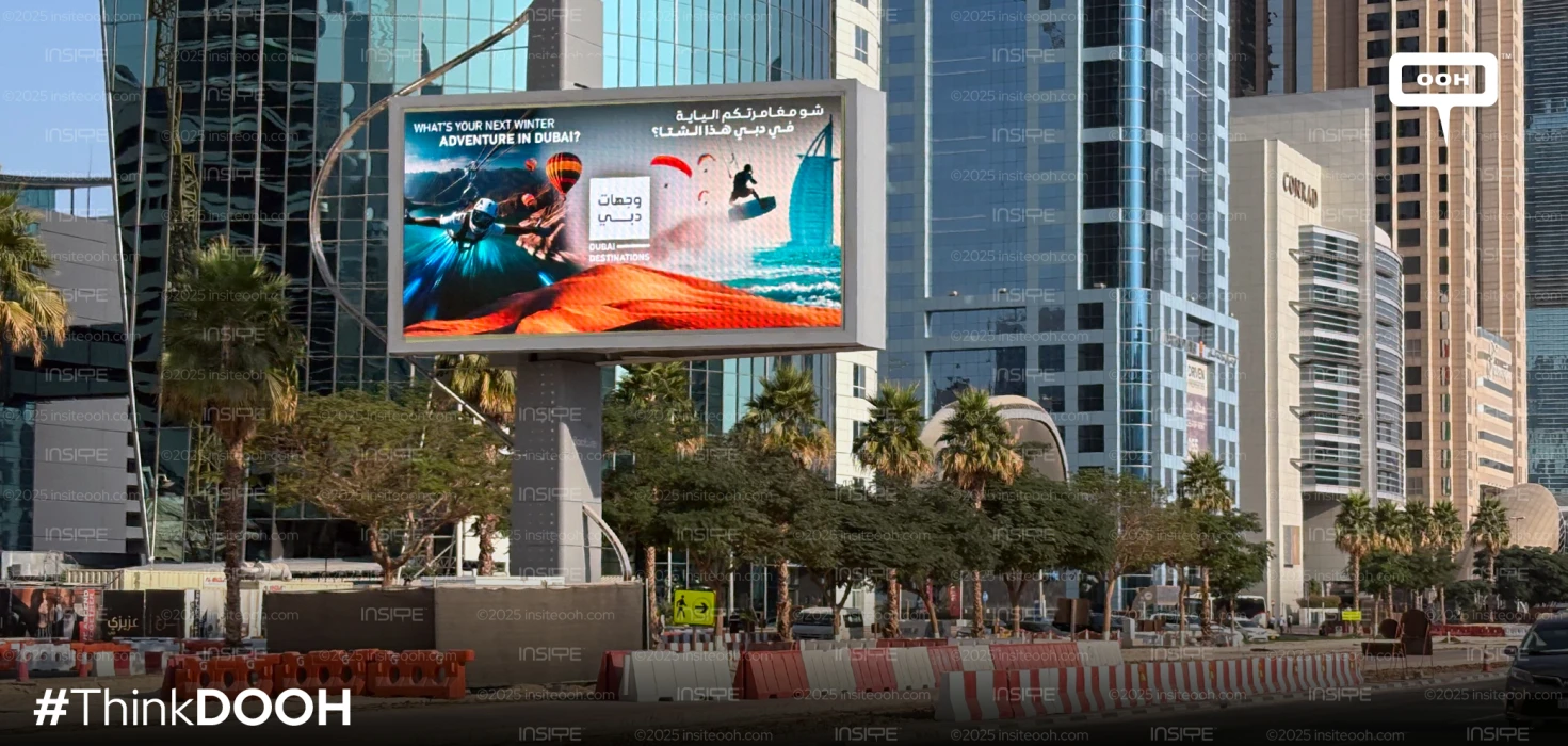 Dubai Asks the Right Question This Winter on The City’s Digital Billboards