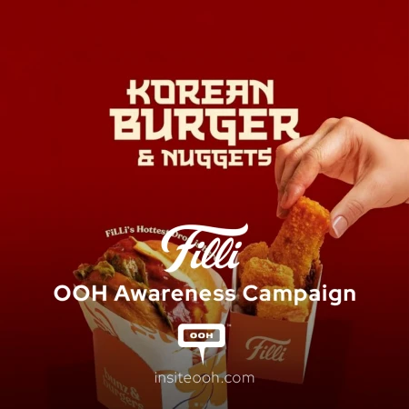 Filli’s Korean Burger & Nuggets Do the Heavy Lifting on UAE Billboards