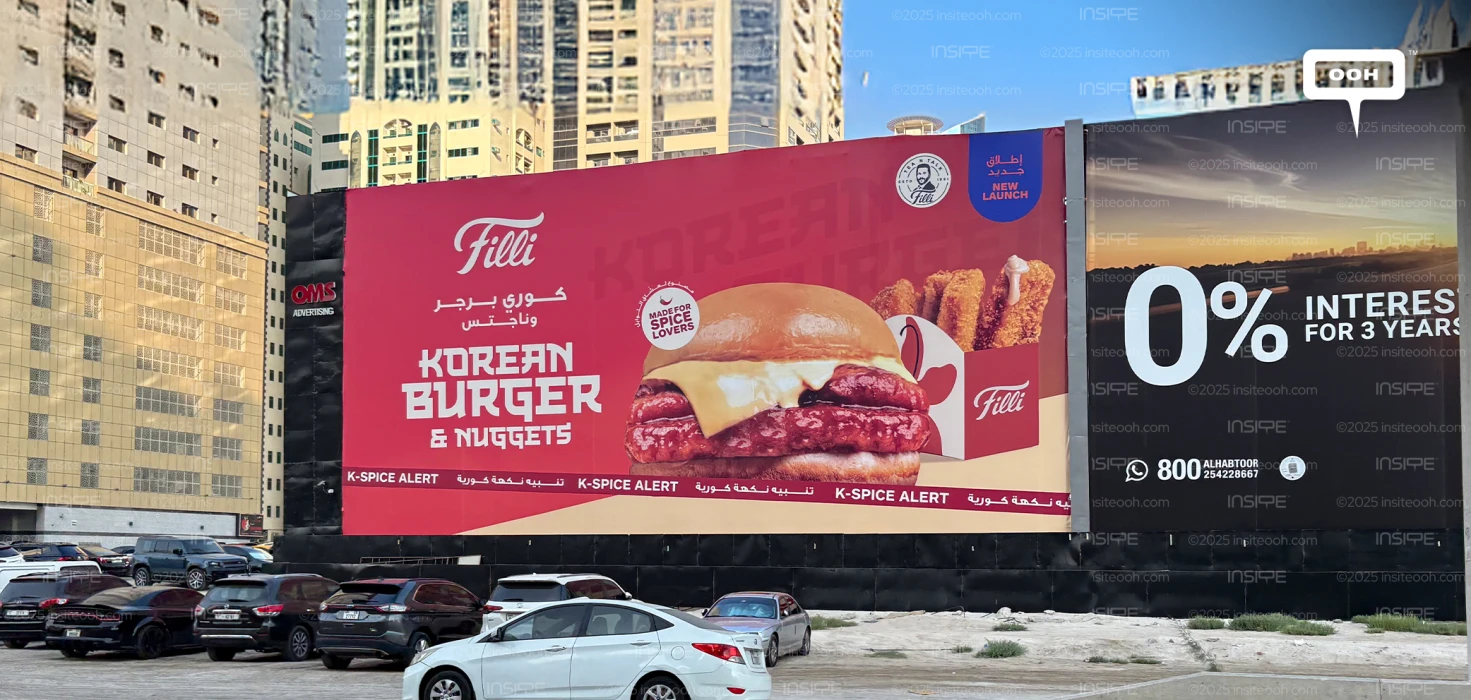 Filli’s Korean Burger & Nuggets Do the Heavy Lifting on UAE Billboards