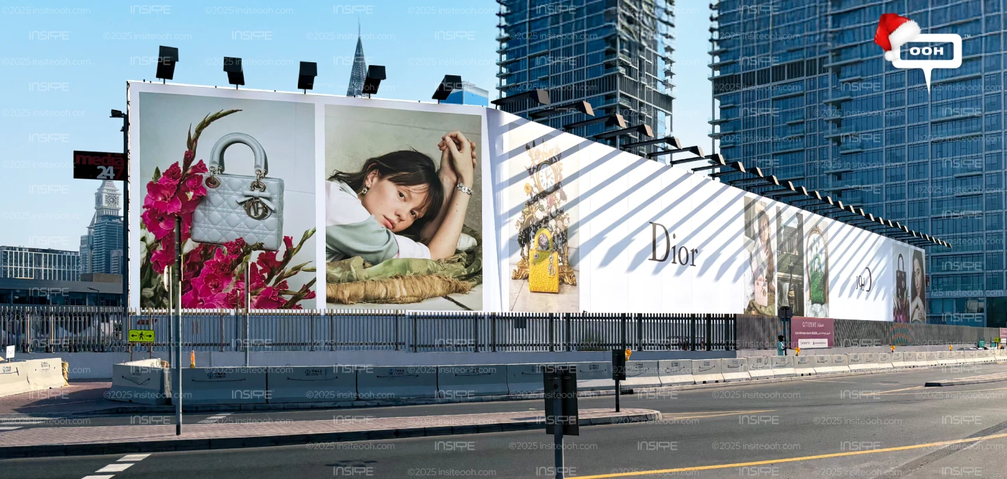 Mikey Madison and Mia Goth for Dior! A D/OOH Campaign Promotes the Lady Dior Bag