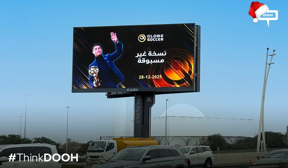 Globe Soccer Awards and CR7 Pledge an Unmatched Experience via Dubai's DOOH