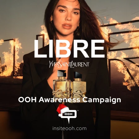 Dua Lipa, LIBRE, and YSL’s Freedom Framed All Over UAE