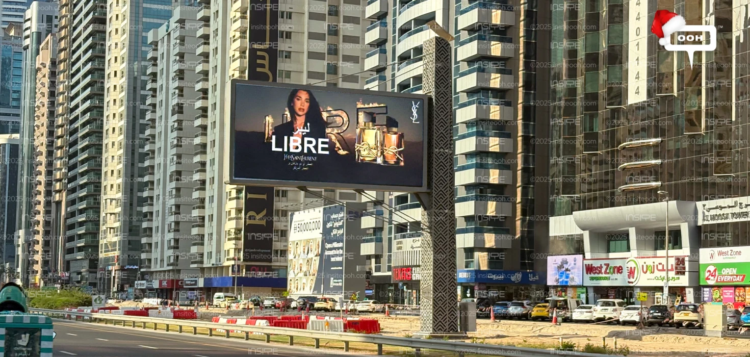 Dua Lipa, LIBRE, and YSL’s Freedom Framed All Over UAE