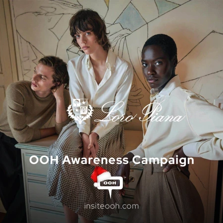 Loro Piana Wraps the UAE in Quiet Luxury: A Billboard Campaign That Feels Like a World of Its Own