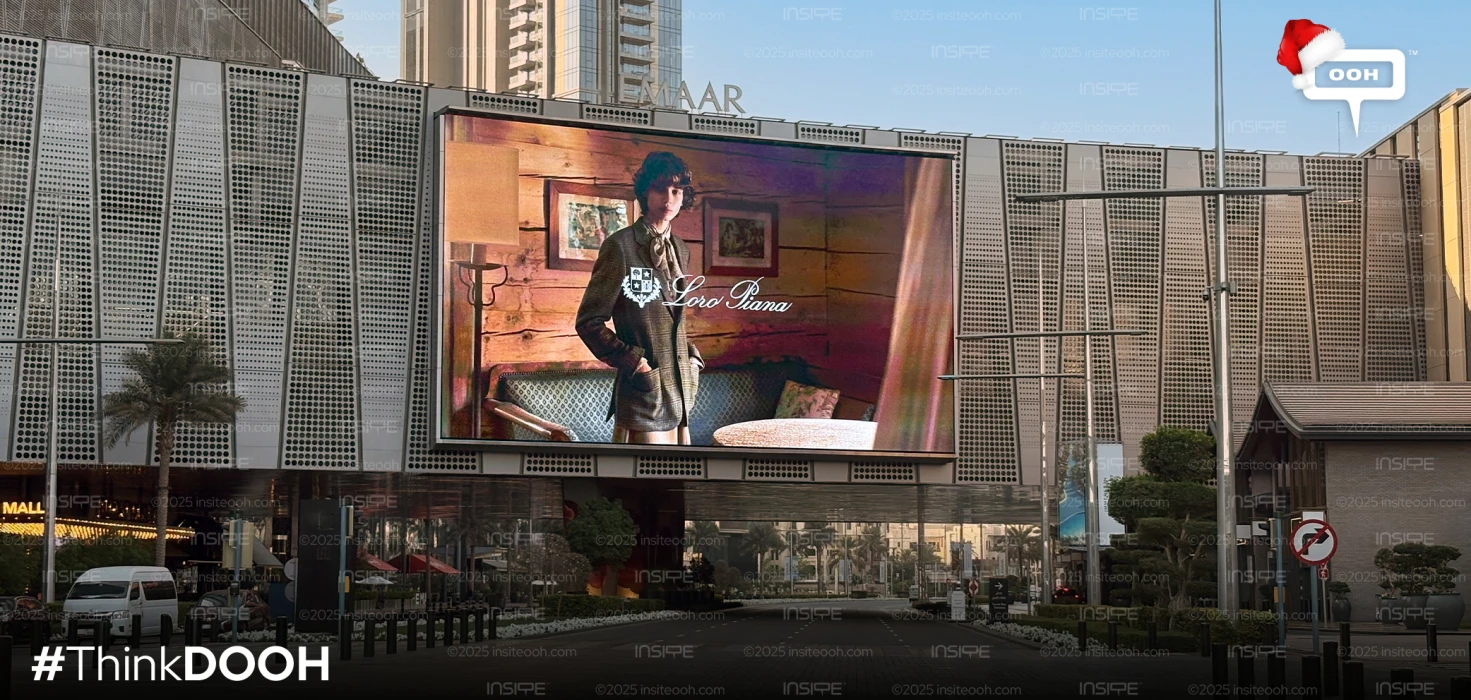 Loro Piana Wraps the UAE in Quiet Luxury: A Billboard Campaign That Feels Like a World of Its Own