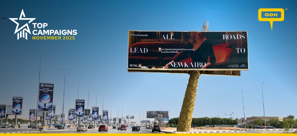 November 2025 OOH Report: Real Estate Dominates Cairo’s Billboard Landscape