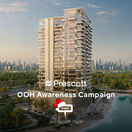 Prescott Paints a New Skyline as “The Caden” Takes Over Dubai's Billboards