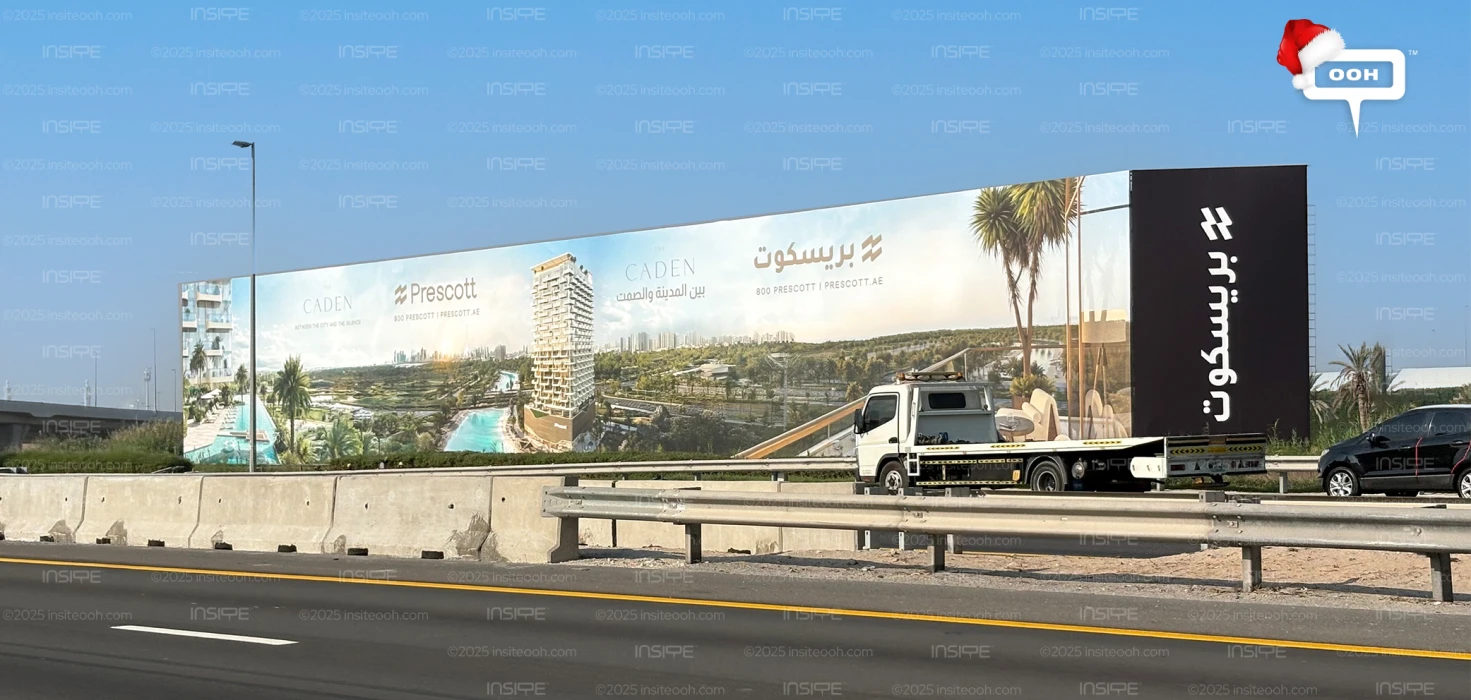 Prescott Paints a New Skyline as “The Caden” Takes Over Dubai's Billboards