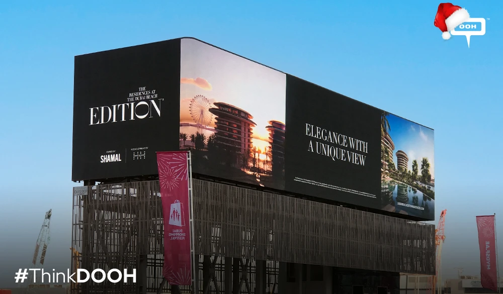 The Dubai Beach EDITION Introduces Its Beachfront Residences Through OOH