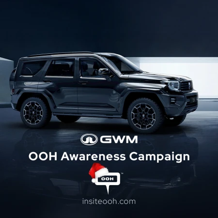 GWM 700 Tank's OOH Campaign: When Luxury Conquers Dubai's Skyline