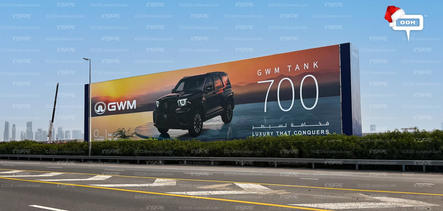 GWM 700 Tank's OOH Campaign: When Luxury Conquers Dubai's Skyline