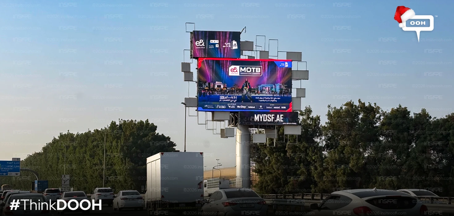 MYDSF's MOTB Campaign Transforms Dubai Roads into a Live Countdown Clock