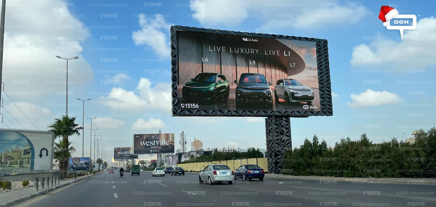 Li Auto’s Cairo Billboards Reframe the Road as a Statement of Luxury