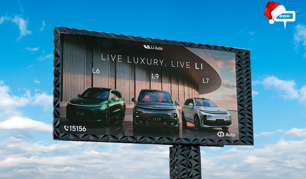 Li Auto’s Cairo Billboards Reframe the Road as a Statement of Luxury