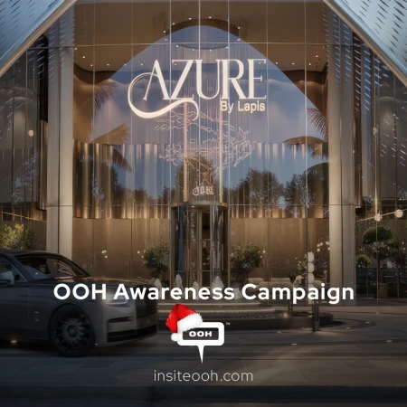 Azure By Lapis Properties Brings the RAK Coast to Dubai’s Commuters via Billboards
