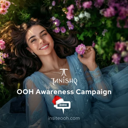 Ananya Fronts Tanishq's Exquisite Diamond Collection Across Dubai Billboards